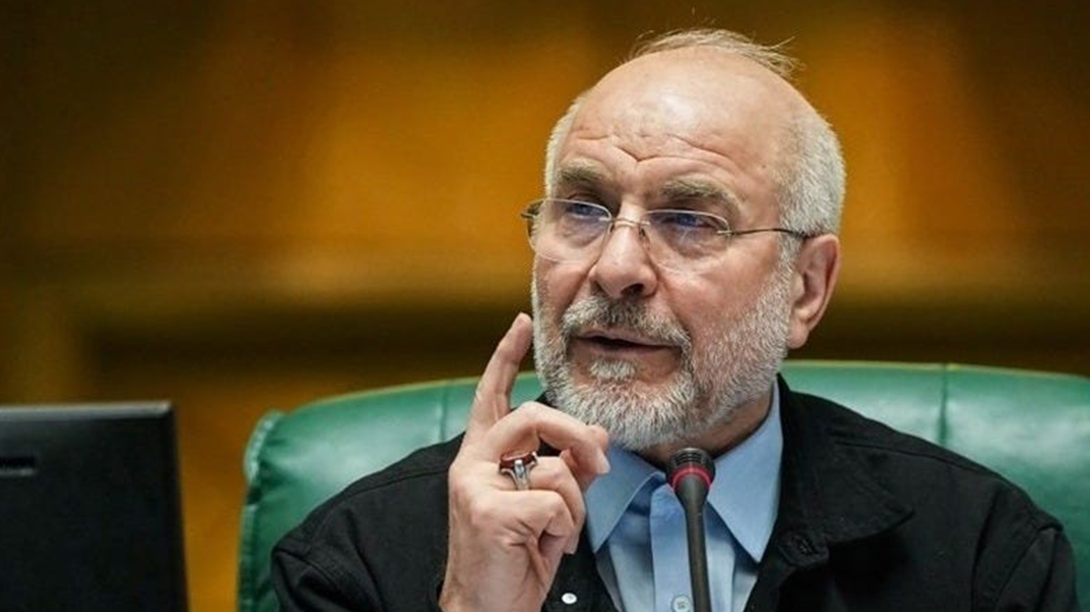 Mohammad Bagher Ghalibaf, speaker of Iran’s parliament. (Photo: State Media))