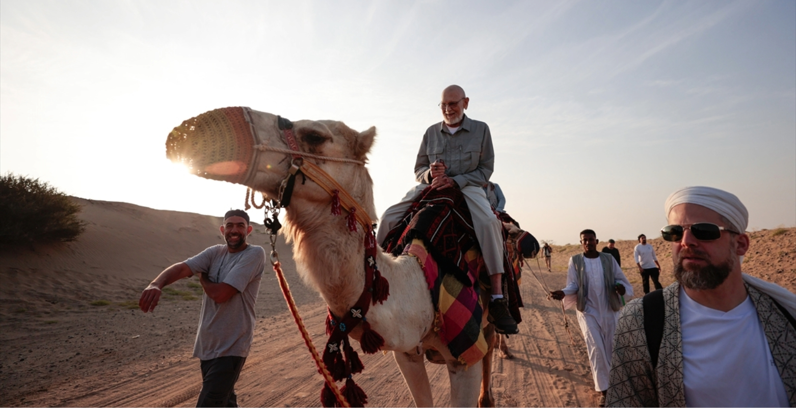 گەشتی عومرەی موسڵمانێکی تەمەن 83 ساڵەی ئەمریکی