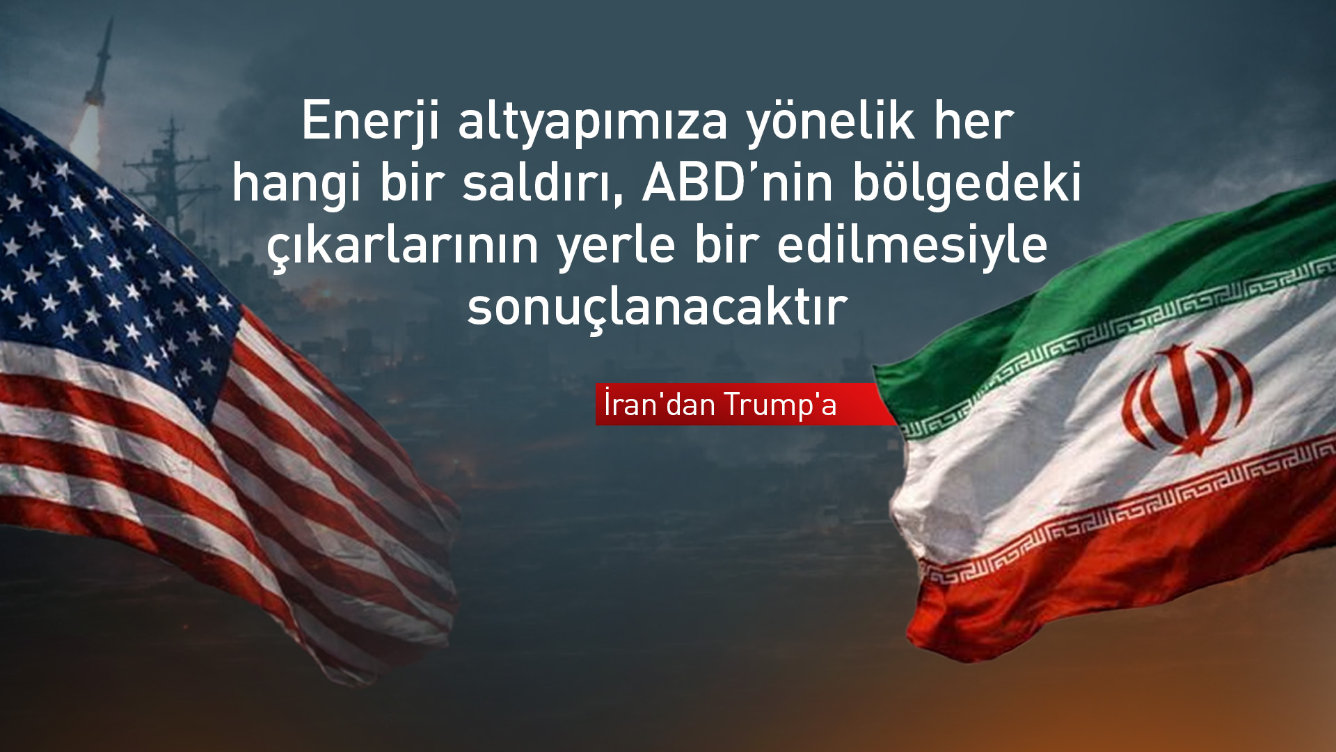 İran'dan ABD'ye sert uyarı