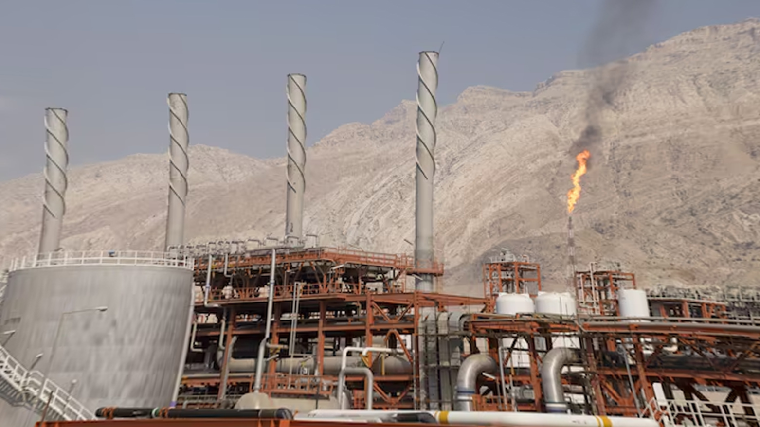 کێڵگەی گازی جیهانی پارسی باشوور بۆردوومان کرا