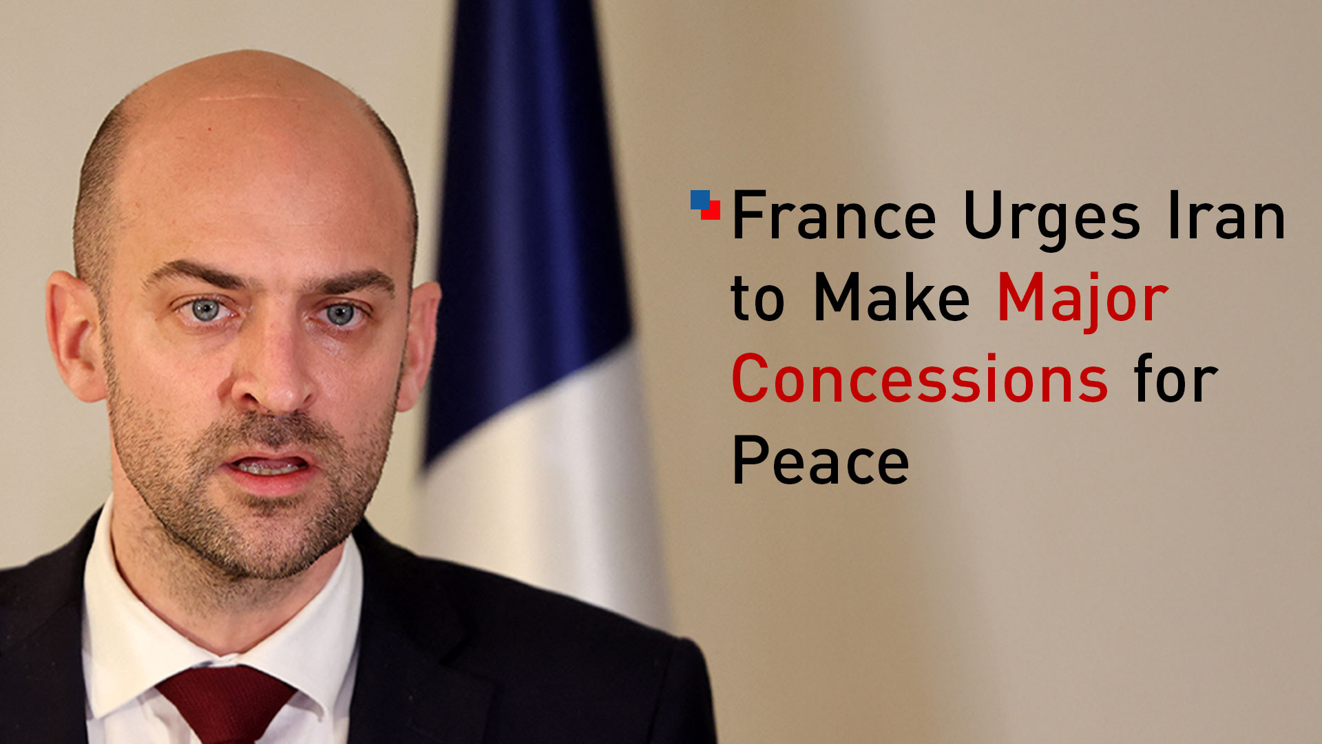 France’s Foreign Minister, Jean-Noel Barrot. (Graphics: Kurdistan24)