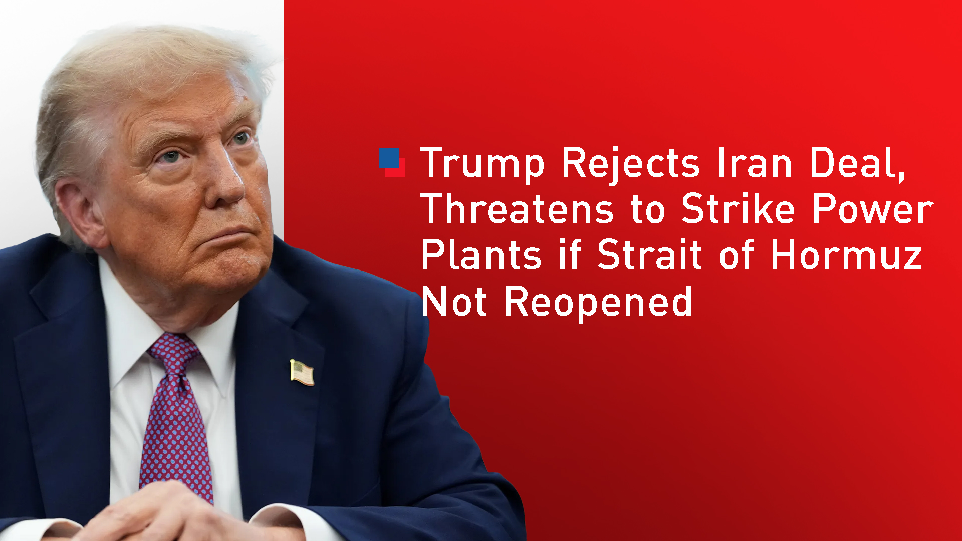 U.S. President Donald Trump. (Graphic: Kurdistan24)