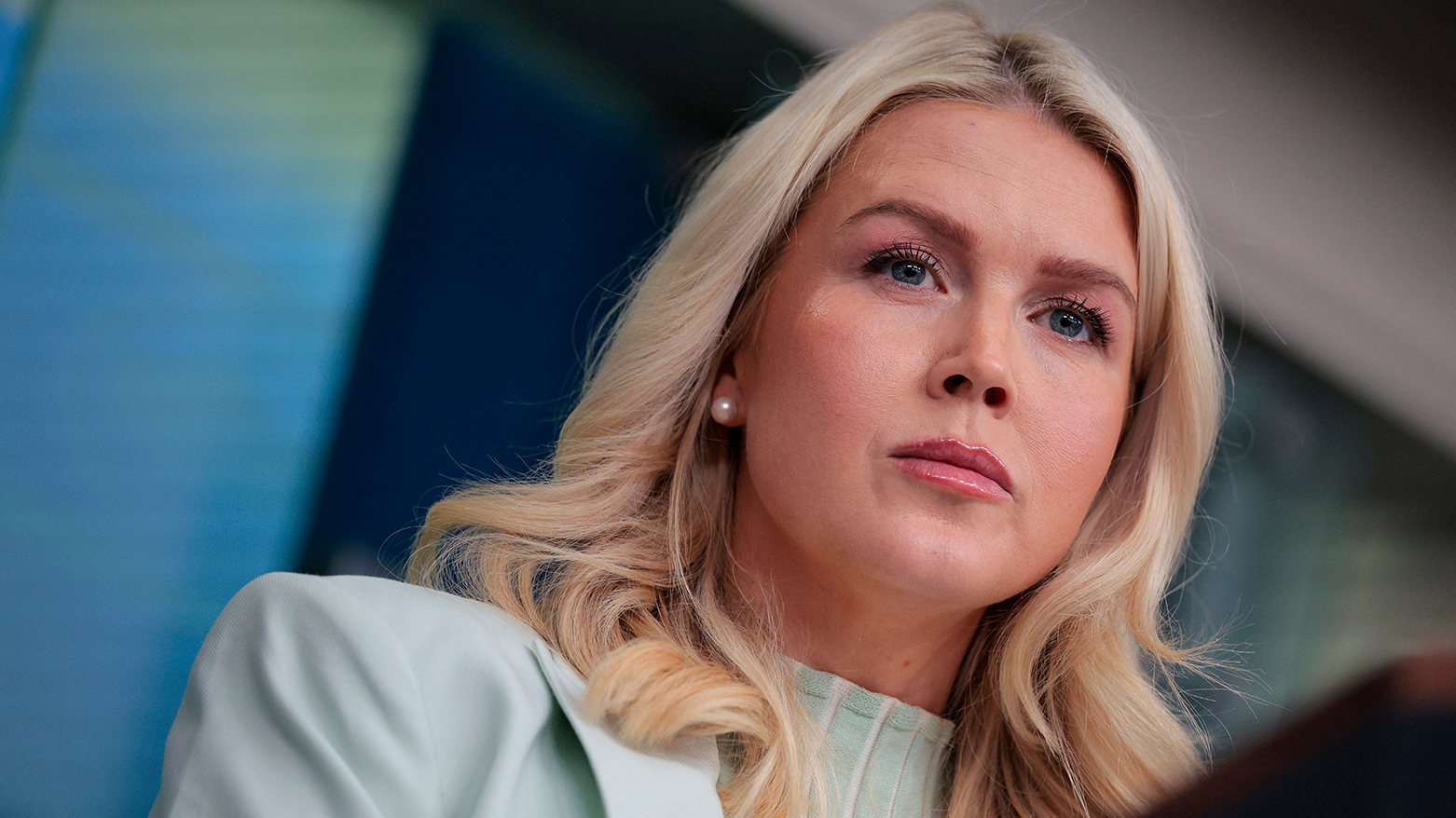 White House Press Secretary Karoline Leavitt. (AFP)