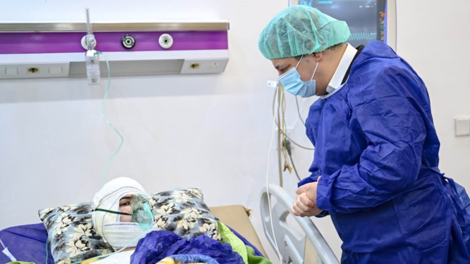 سەرۆکوەزیران مەسرور بارزانی پێشمەرگە بریندارەکانی بەسەرکردەوە