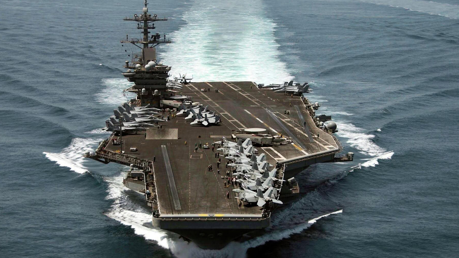 ئەمریکا فڕۆکەهەڵگری جۆرج دەبڵیو بۆش رەوانەی رۆژهەڵاتی ناوەڕاست دەکات