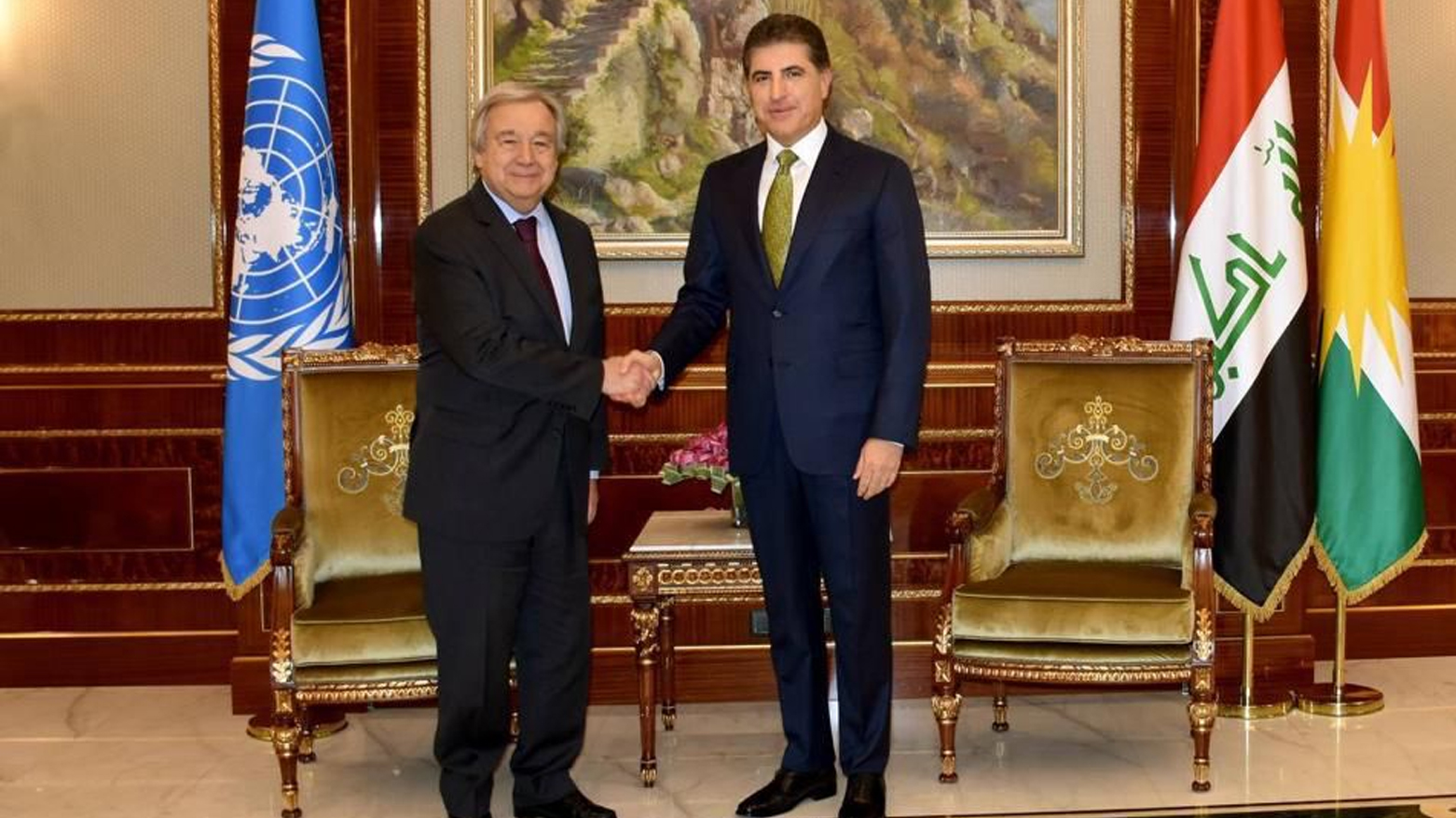 نەتەوە یەکگرتووەکان داوای لێکۆڵینەوە لە هێرشەکەی سەر ماڵی نێچیرڤان بارزانی دەکات