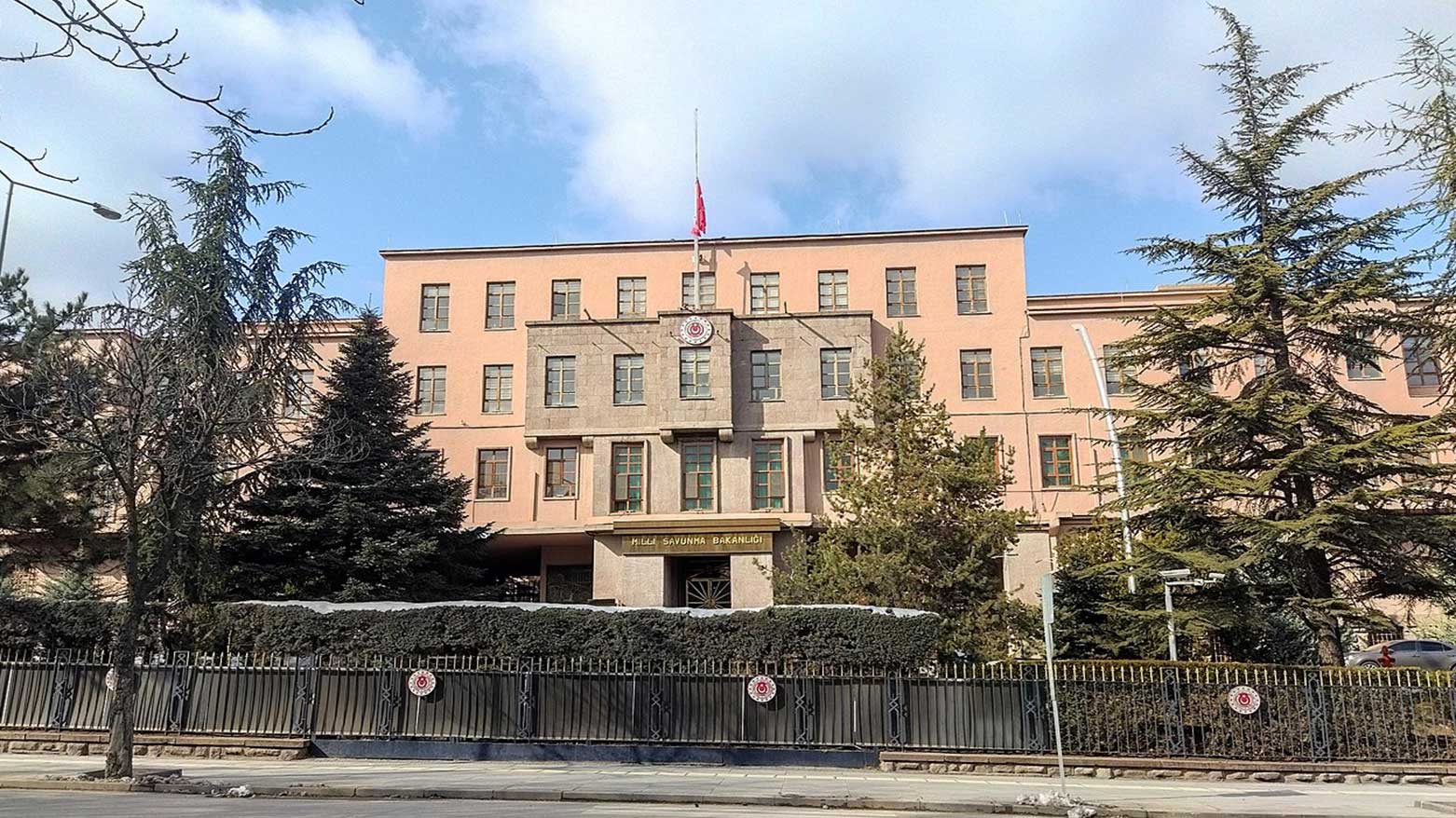 Front view of the Turkish Interior Ministry building in Ankara, Turkey. (Photo: Turkish Interior Ministry)
