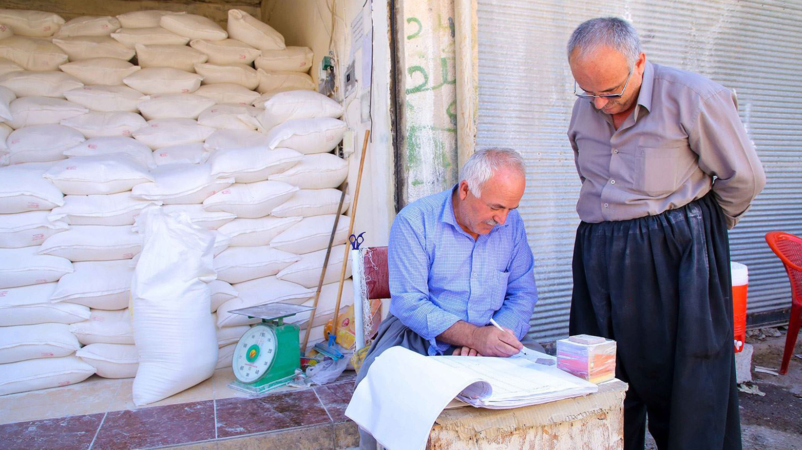 بەڕێوەبەرایەتیی بازرگانی خۆراکی هەولێر: دابەشکردنی سەبەتەی خۆراک بەردەوامی هەیە