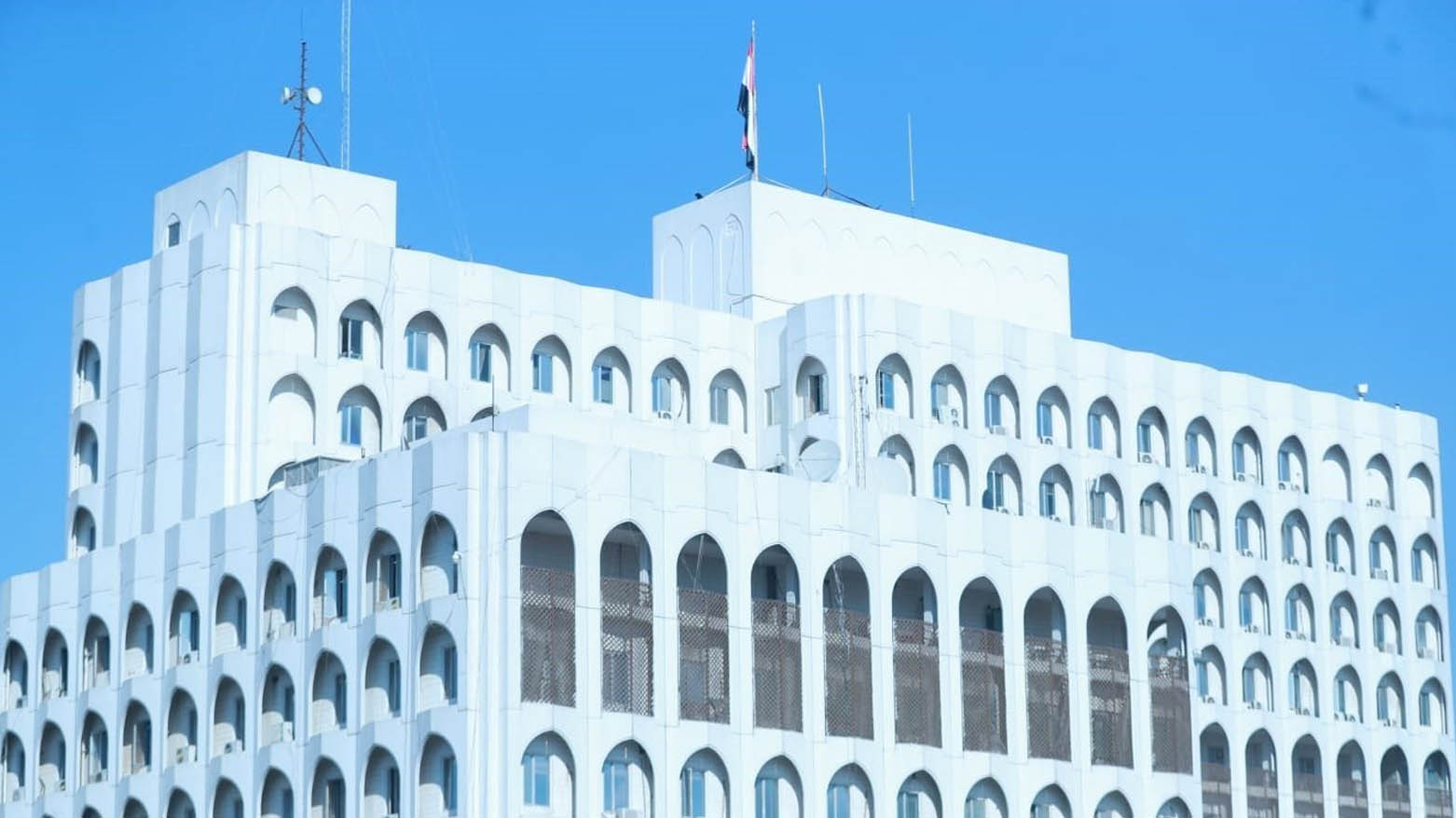 Iraqi Ministry of Foreign Affairs building. (Photo: INA)