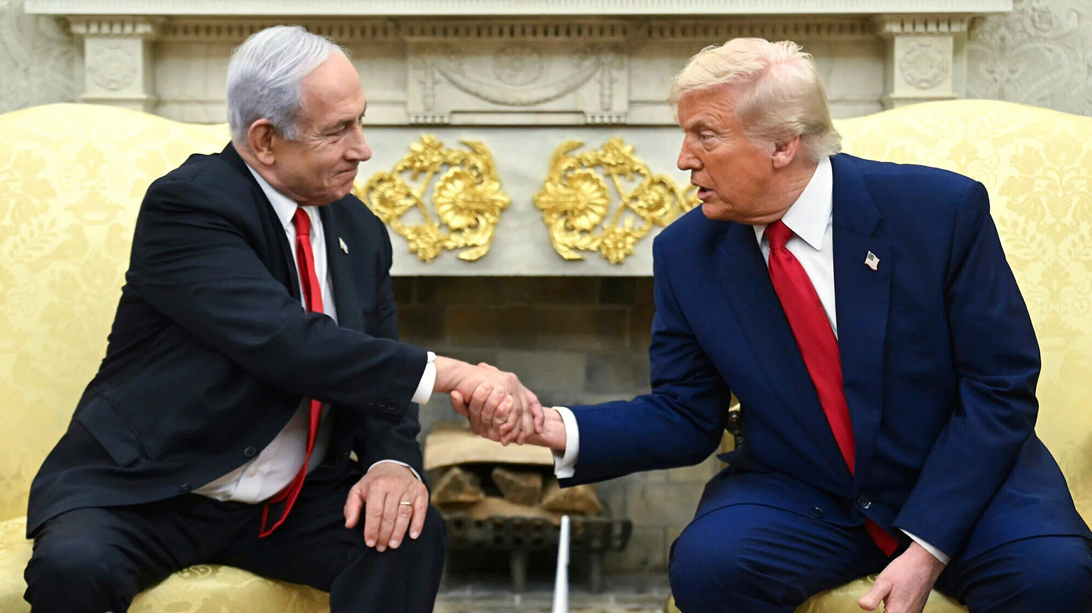 ناتانیاهۆ  بە بۆنەی ڕزگارکردنی فڕۆکەوانێکی ئەمریکا پیرۆزبایی لە ترەمپ دەکات