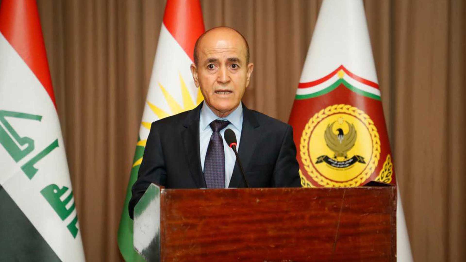 Peshmerga Minister Shoresh Ismail. (Photo: Kurdistan24)