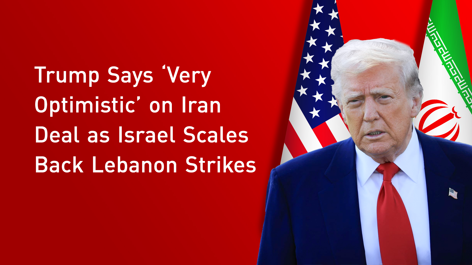 U.S. President Donald Trump. (Photo: Designed by Kurdistan24)