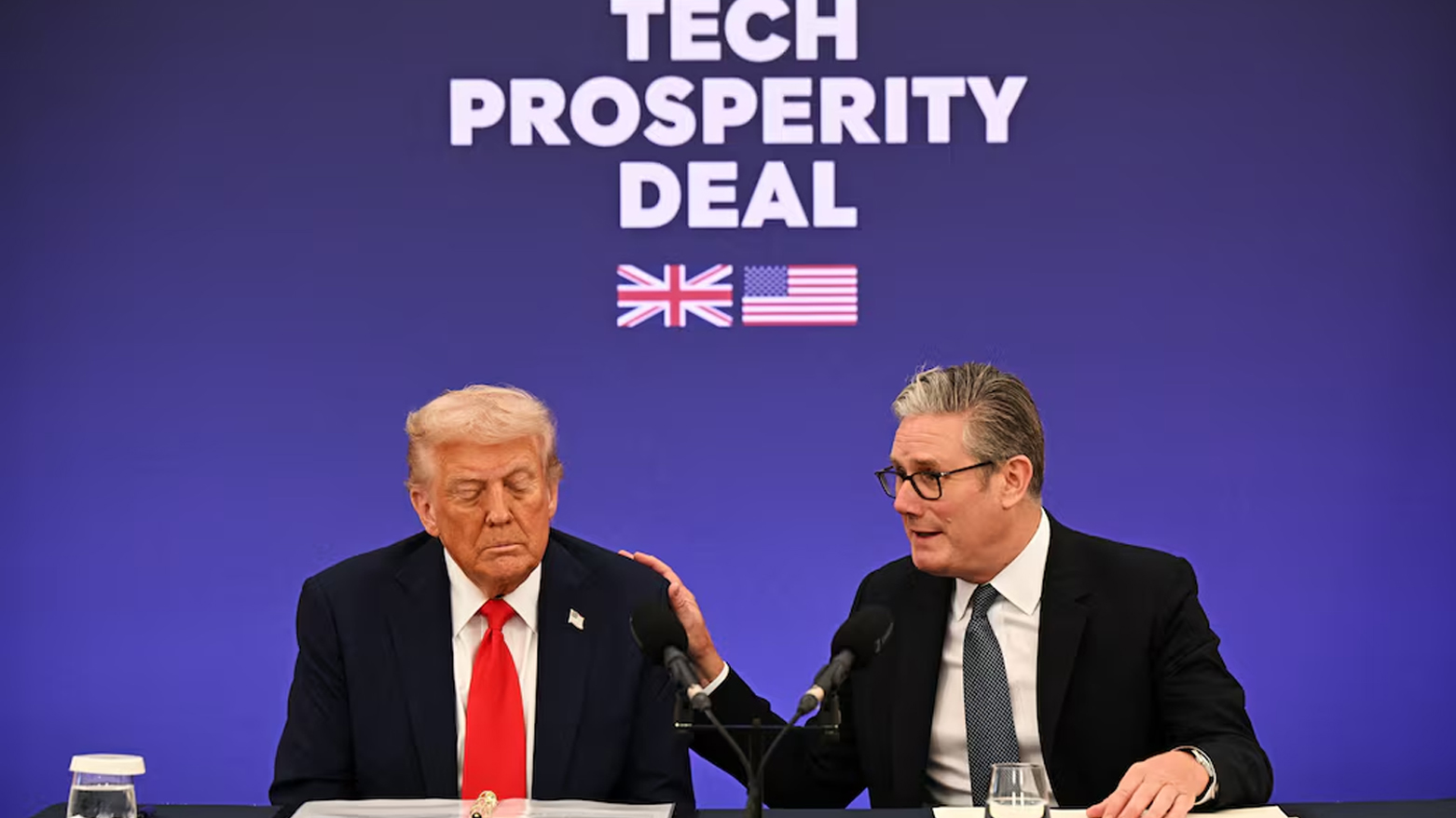 ستارمەر و ترەمپ پلانی پێکهێنانی هاوپەیمانییەکی نێودەوڵەتی بۆ گەرووی هورمز تاوتوێ دەکەن