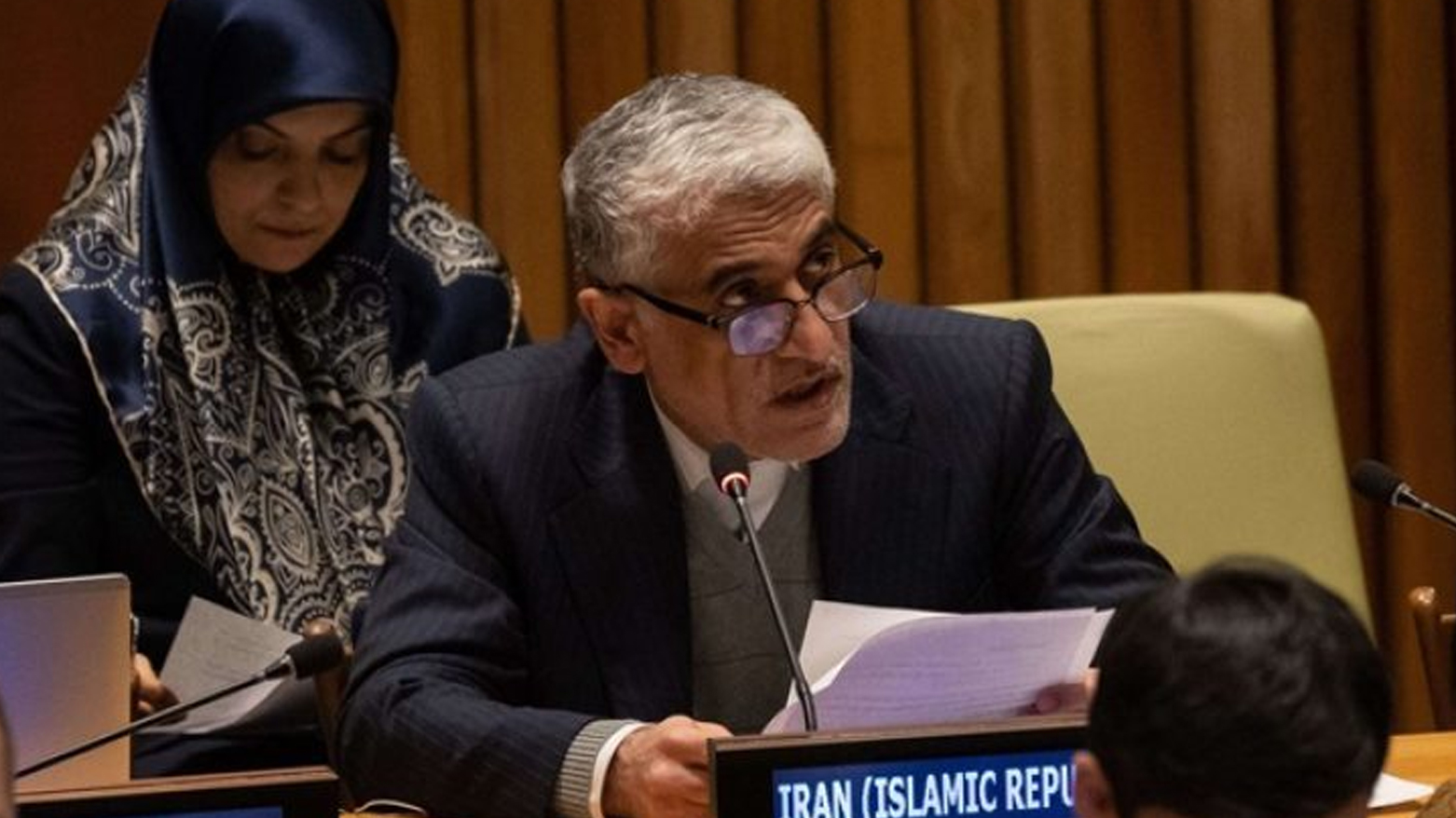 ئەمیر سەعید ئیرەوانی، باڵیۆزی ئێران لە نەتەوە یەکگرتووەکان