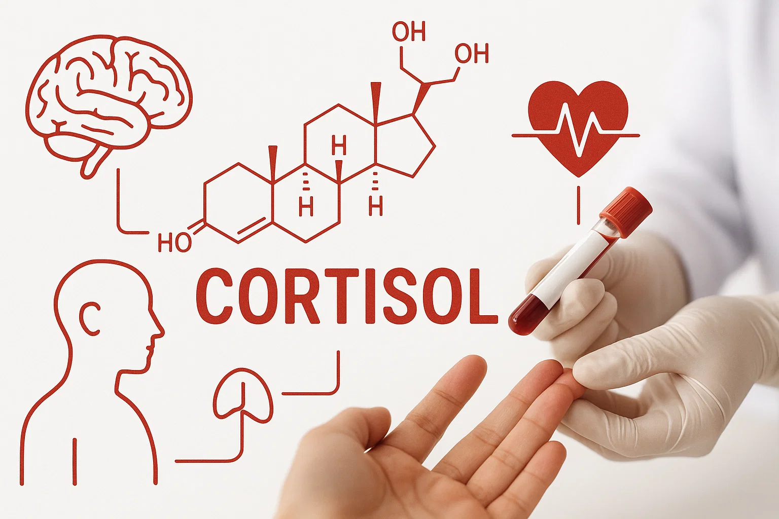 ئایا هۆرمۆنی کۆرتیزۆڵ لە رێگەی خواردنەوە کۆنترۆڵ دەکرێت؟