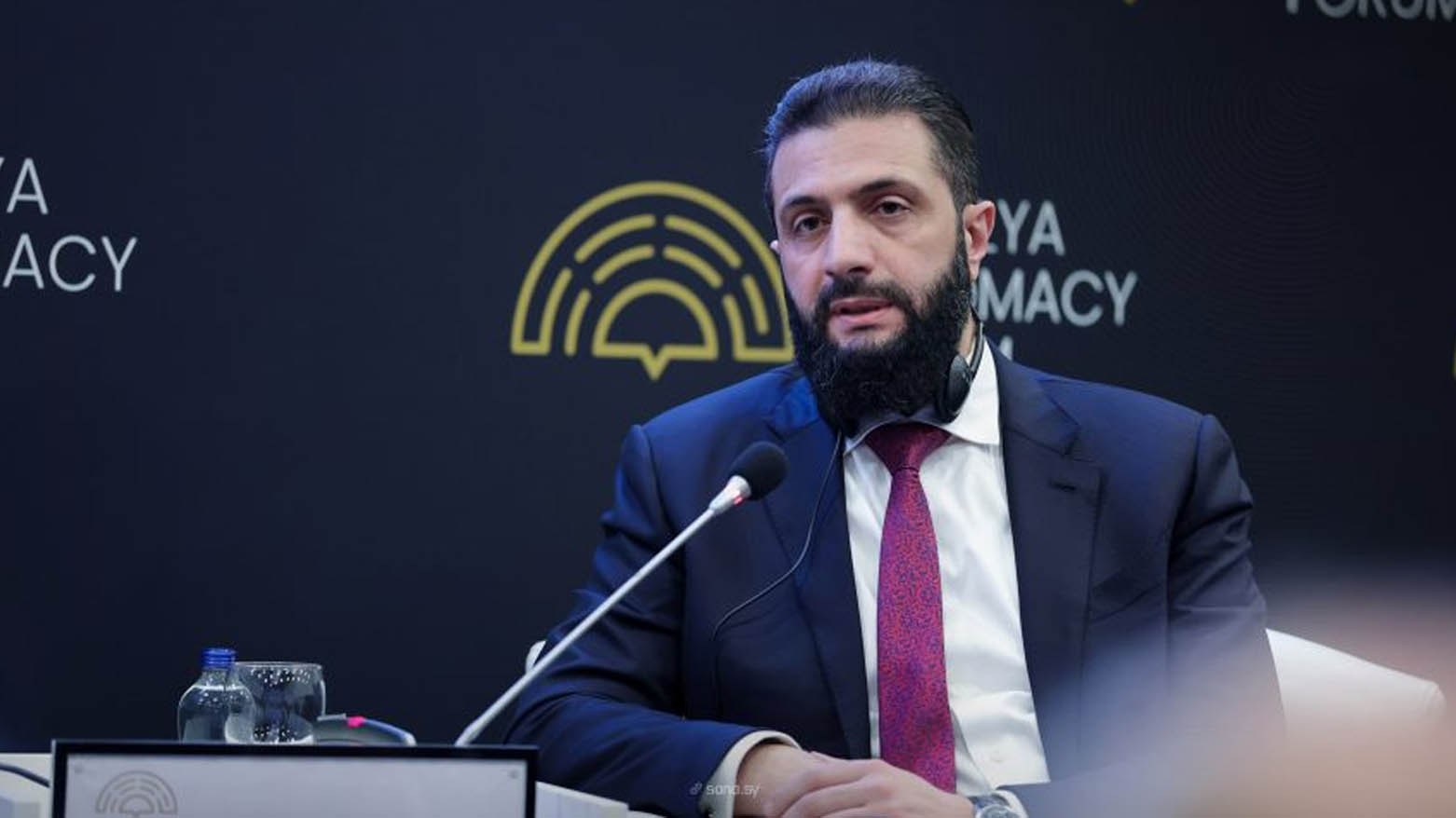 ئەحمەد شەرع، سەرۆککۆماری سووریا