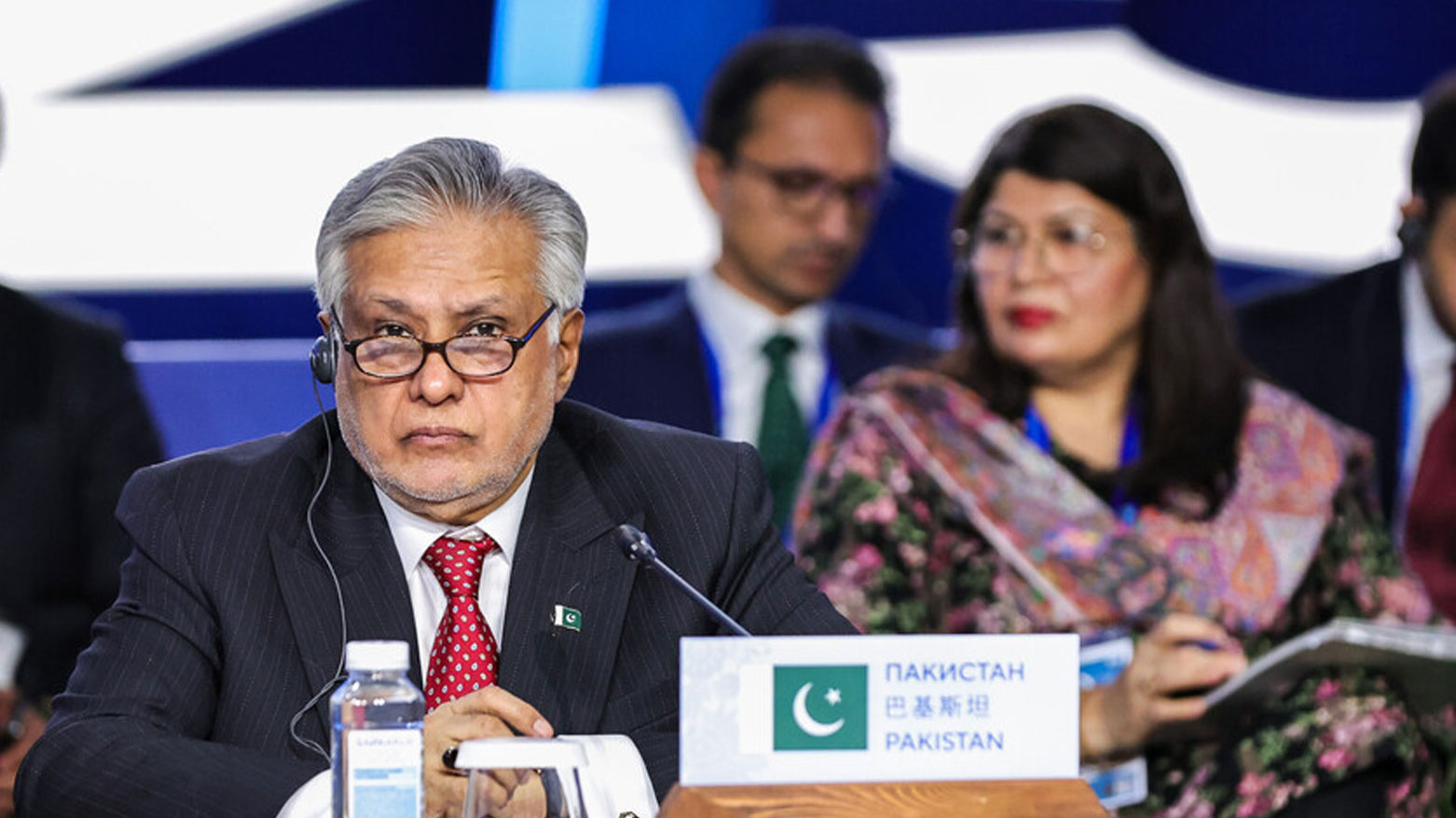 نائب رئيس الوزراء ووزير الخارجية الباكستاني محمد إسحاق دار