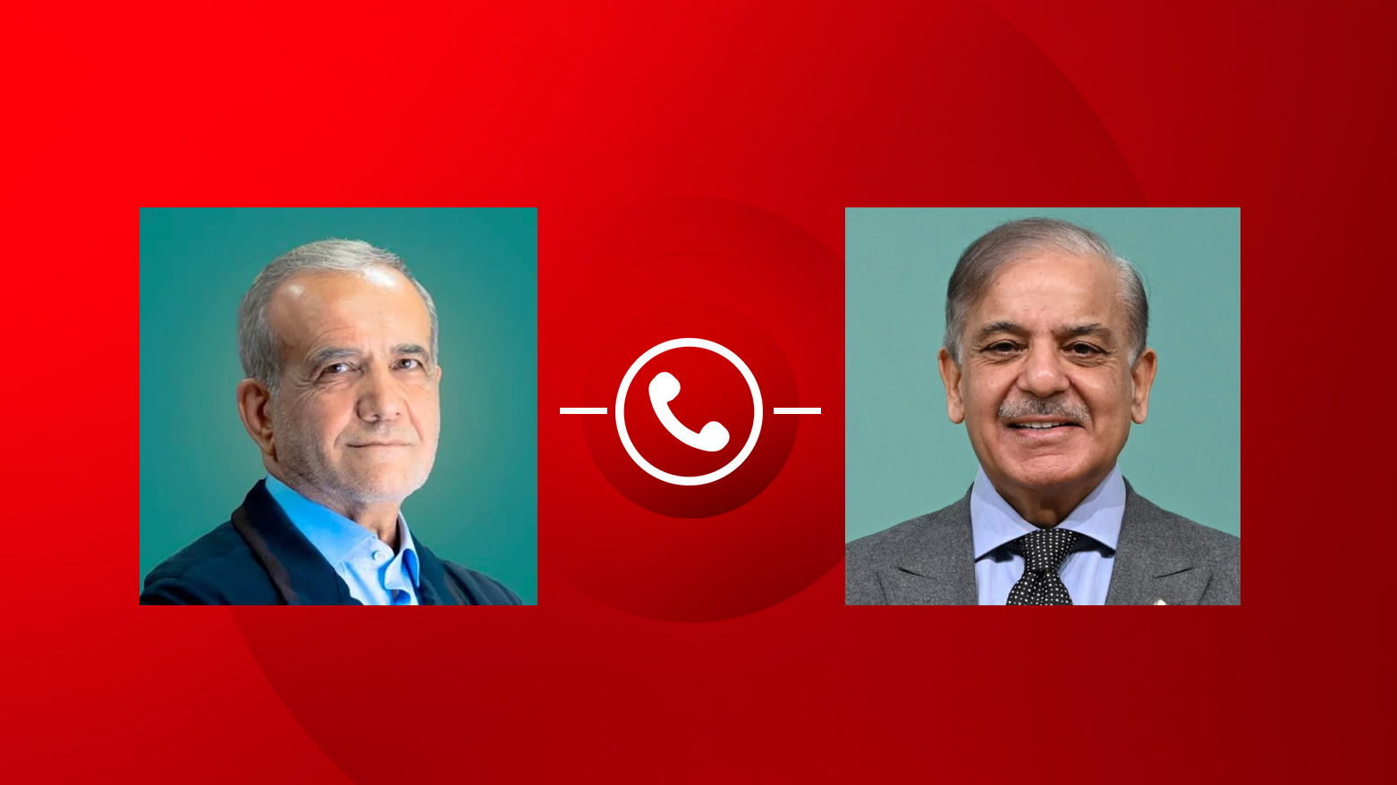 شەهباز شەریف و پزیشکیان داهاتووی پرۆسەی ئاشتی و دانوستانەکانیان تاوتوێ کرد