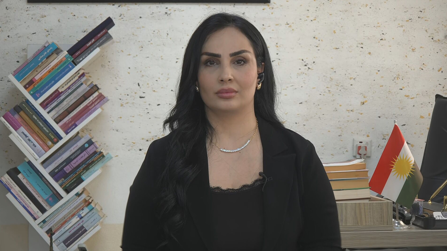 Zhino Mohammed, a senior official in the People’s Front [Berey Gel]. (Photo: Kurdistan24)