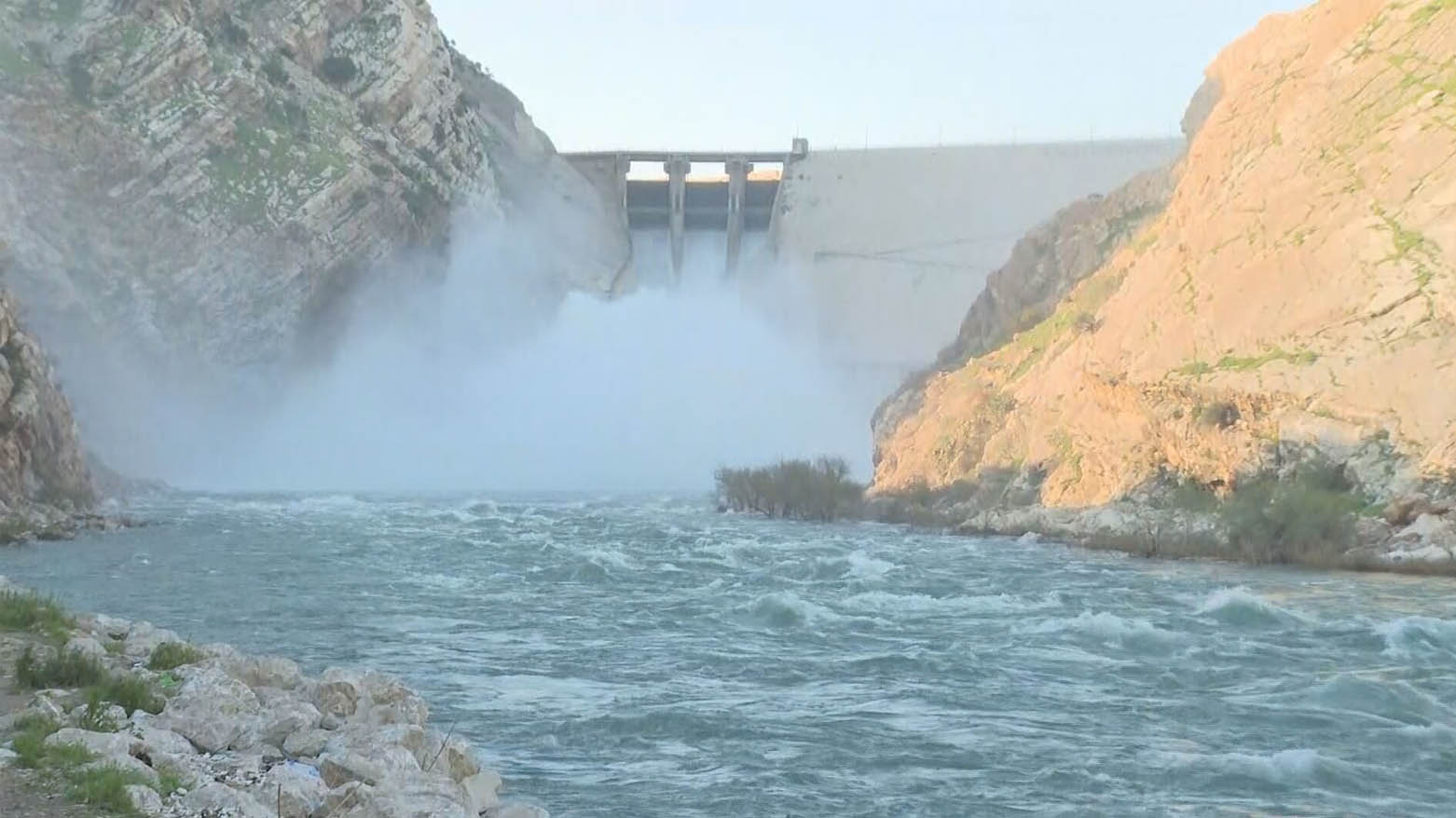 دووەم گەورە بەنداوی هەرێمی کوردستان سەرڕێژ بوو