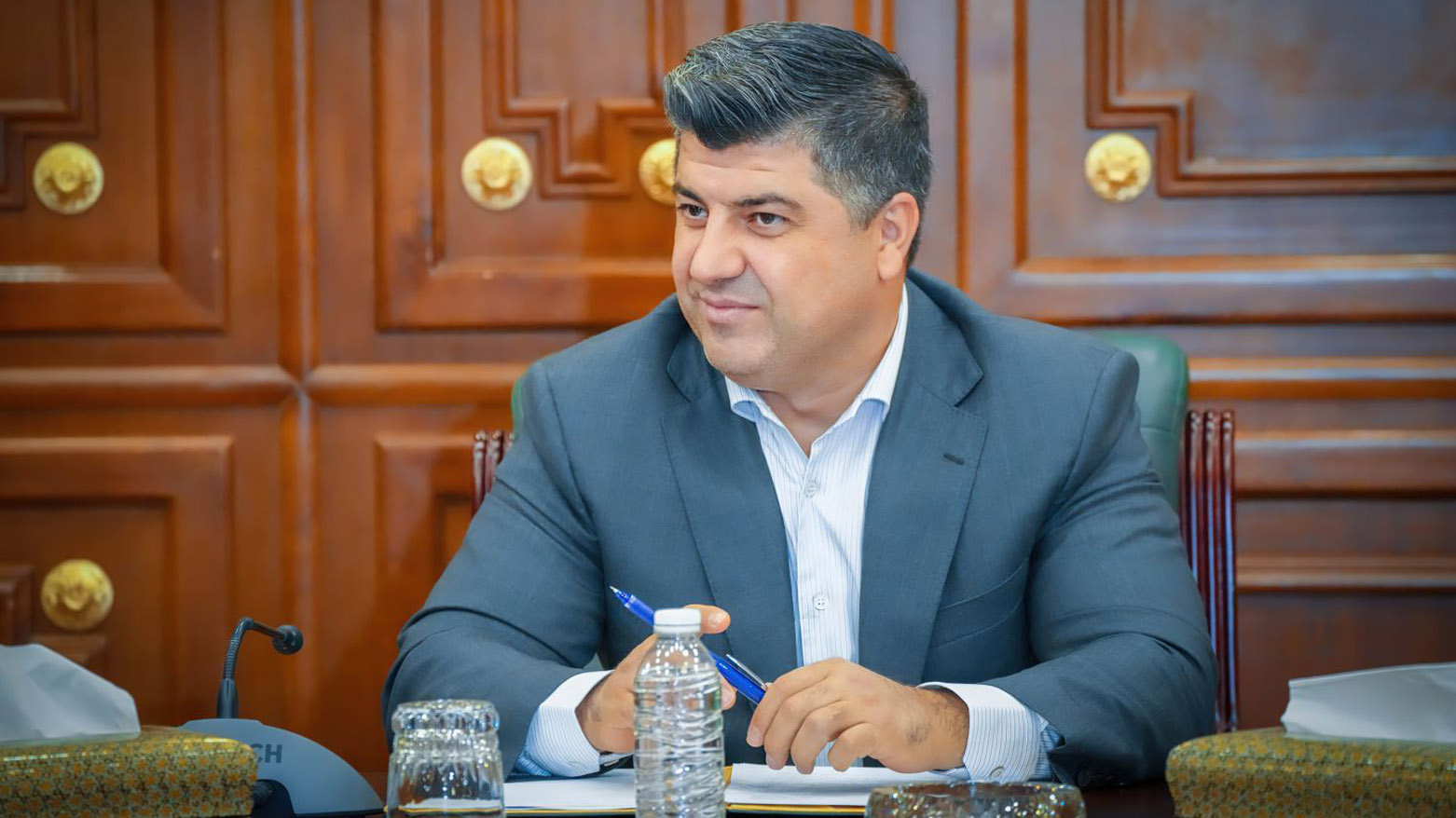 Lahur Sheikh Jangi, a leader of the People’s Front (Bereyî Gel). (People’s Front media)