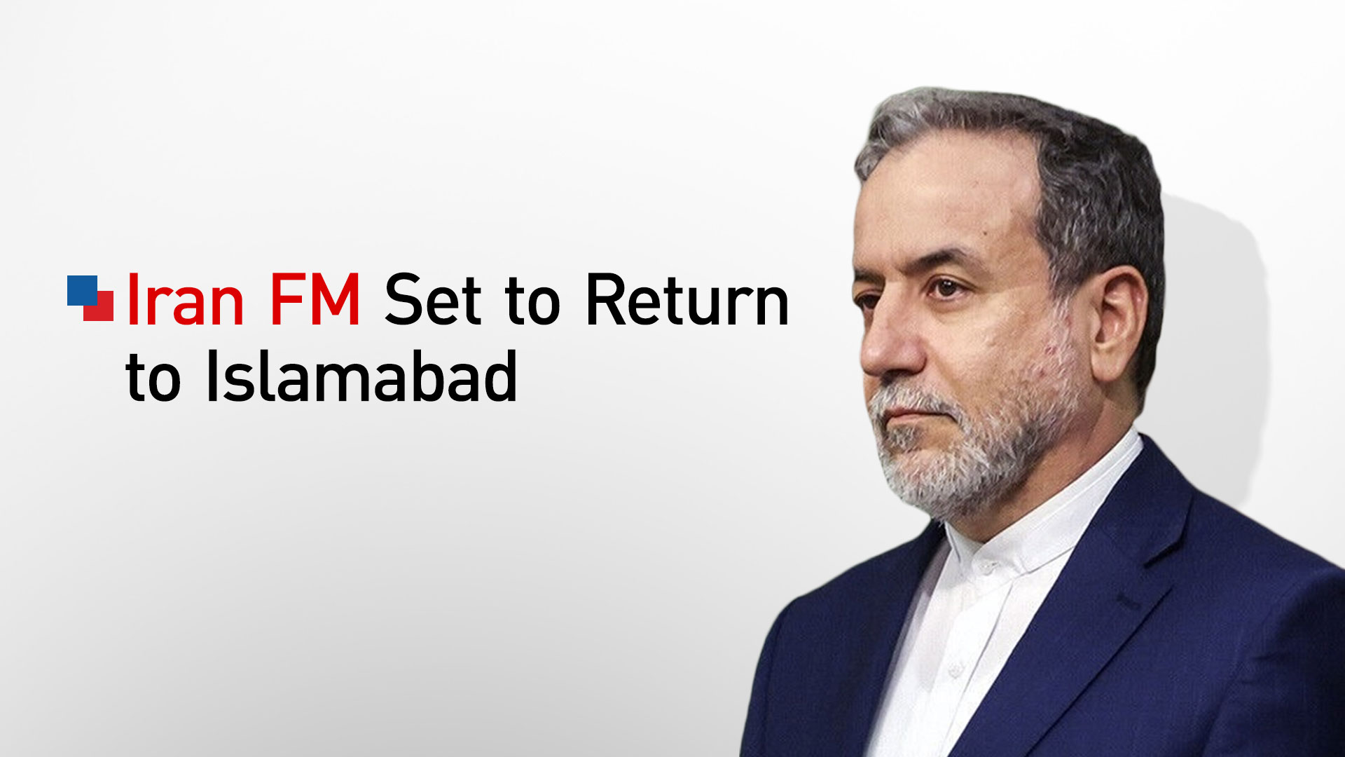 Iran's Foreign Minister Abbas Araghchi. (Graphics: Kurdistan24)