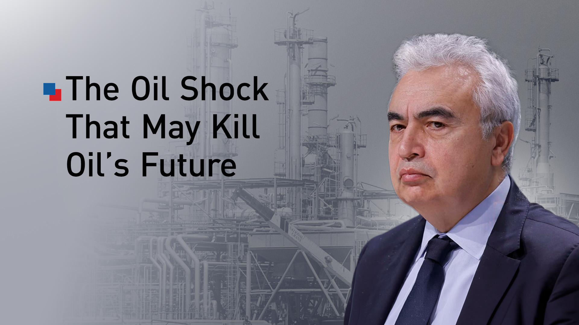 The head of the International Energy Agency (IEA) Fatih Birol. (Graphics: Kurdistan24)