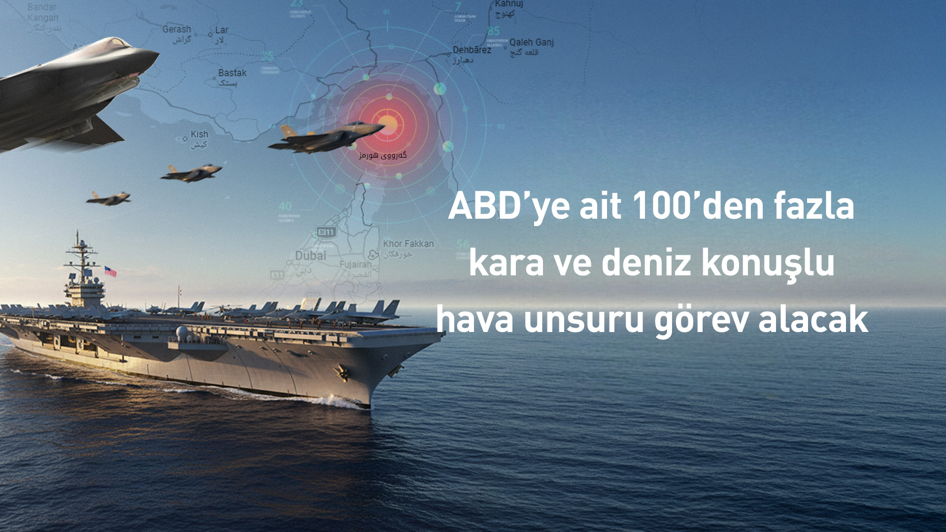 ABD, Hürmüz Boğazı'nda "Özgürlük Projesi"ni başlattı