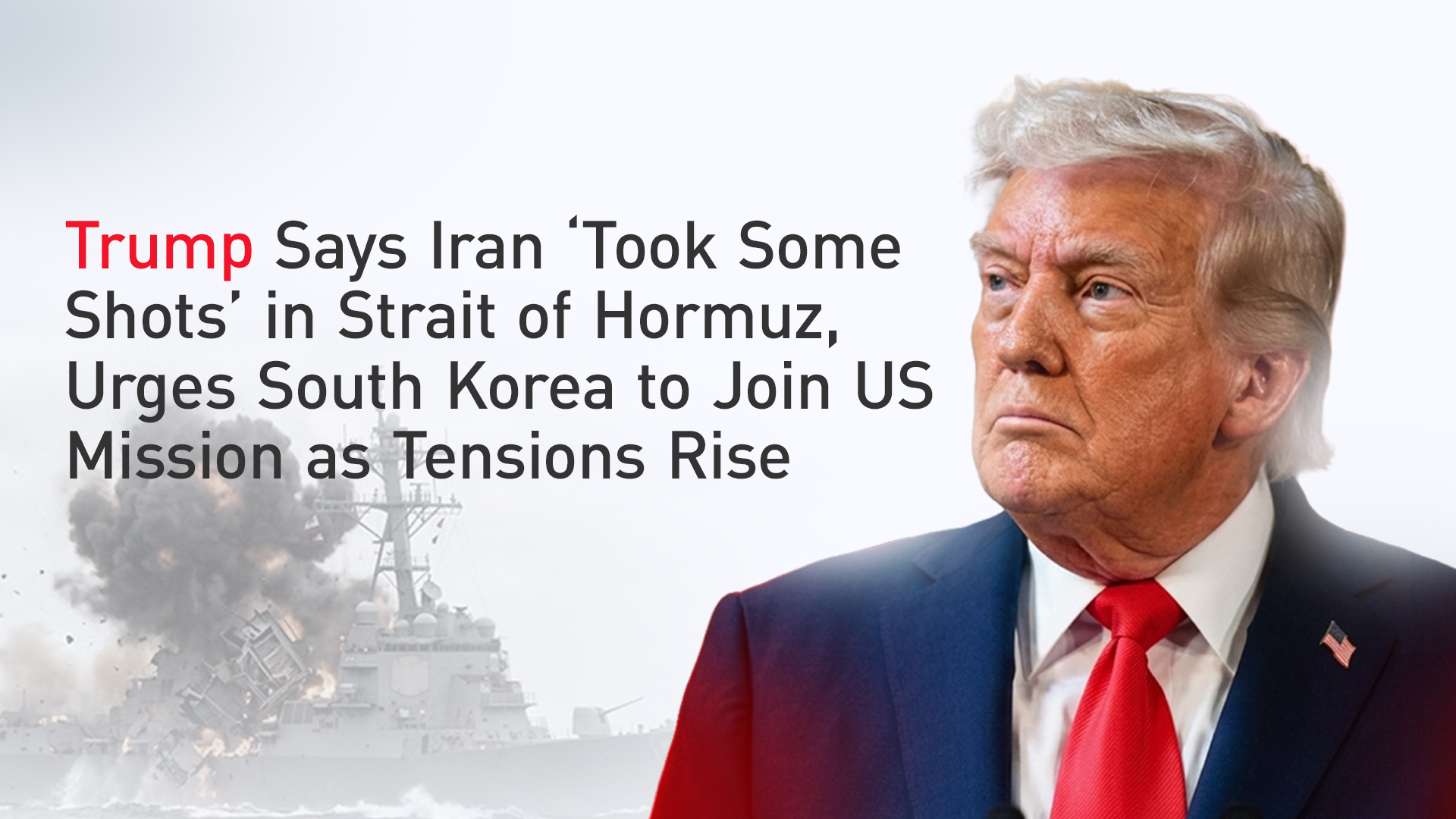 US President Donald Trump. (Photo: Designed by Kurdistan24)
