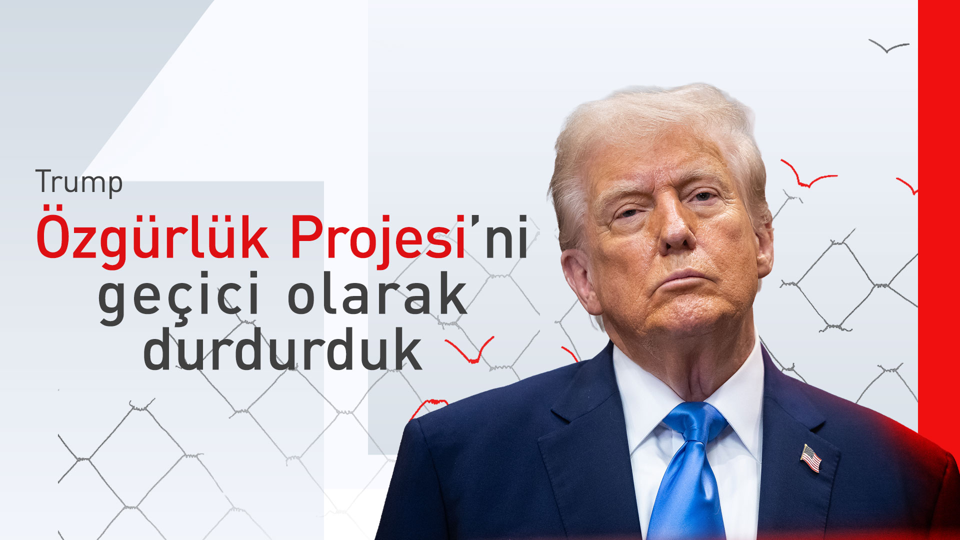 Trump, Hürmüz Boğazı'ndaki gemi trafiğini geçici olarak durdurdu