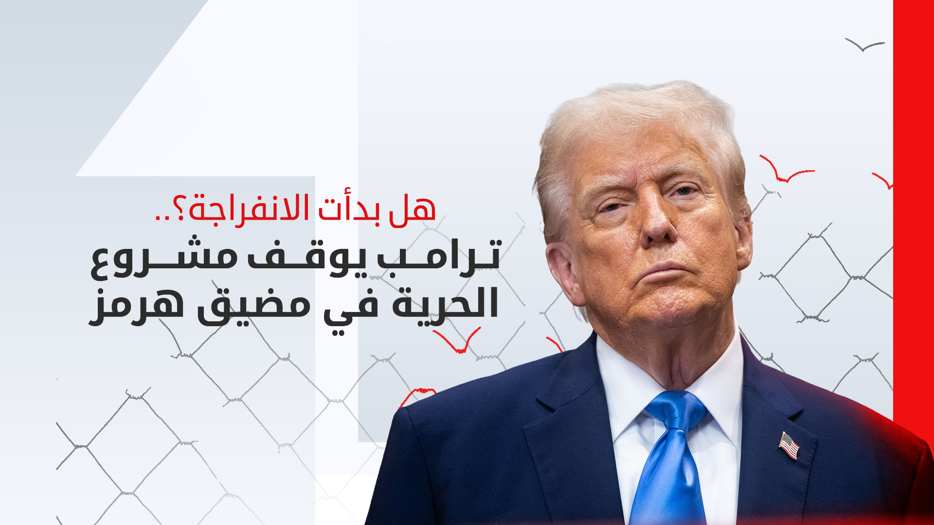ترامب يُعلن تعليق عملية "مشروع الحرية" في مضيق هرمز وسط تحركات دبلوماسية مكثفة في بكين