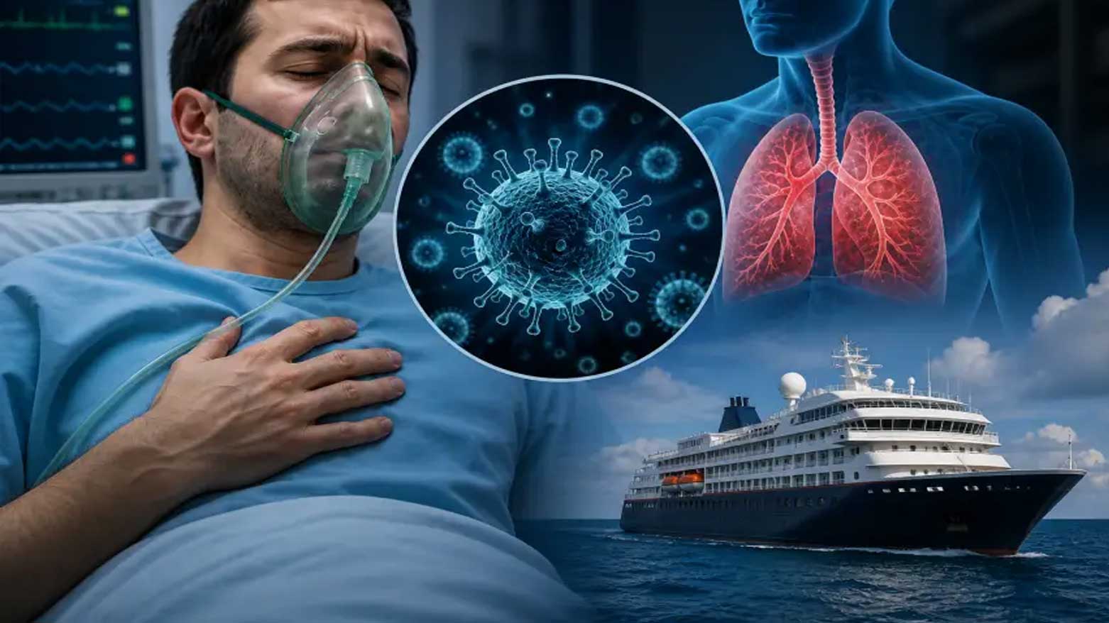 إجلاء ثلاثة أشخاص يشتبه بإصابتهم بفيروس هانتا من السفينة الراسية قبالة الرأس الأخضر
