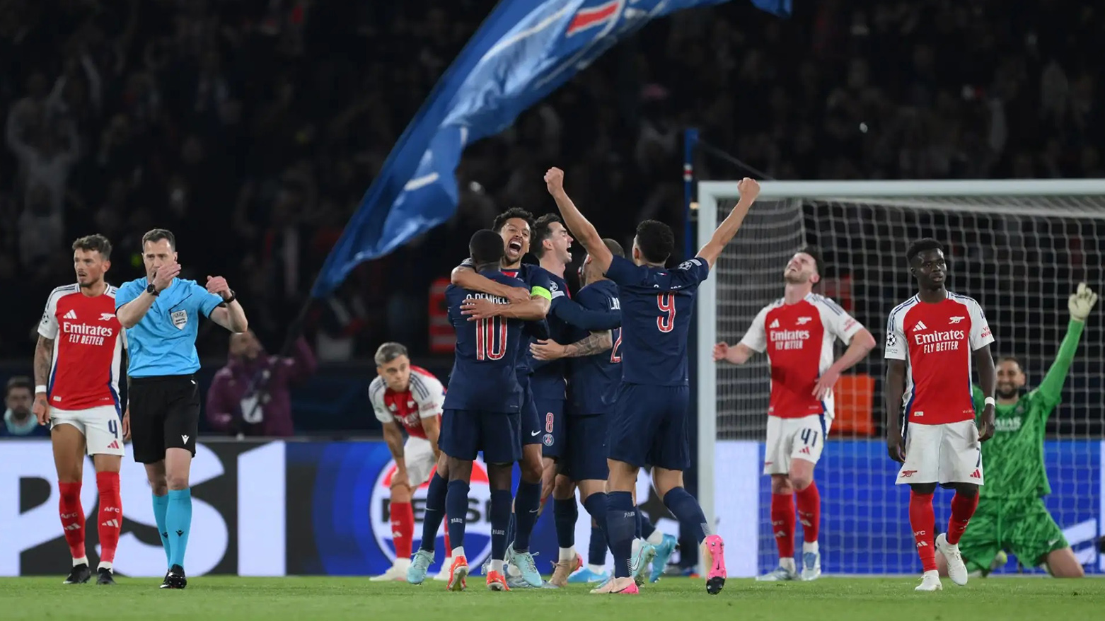 PSG derbasî fînala Lîga Şampiyonan bû û dê rûbirûyê Arsenal bibe