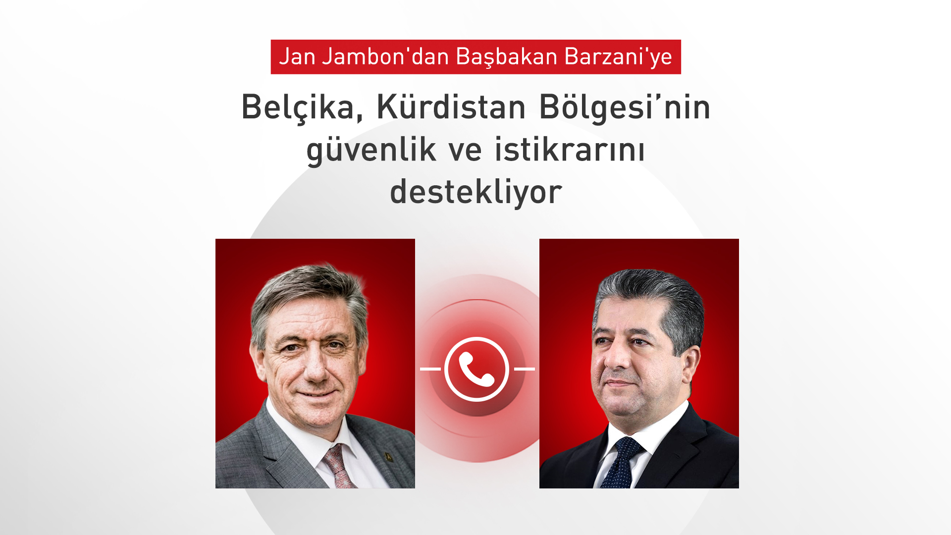 Başbakan Barzani ve Belçika Başbakan Yardımcısı bölgesel gelişmeleri görüştü