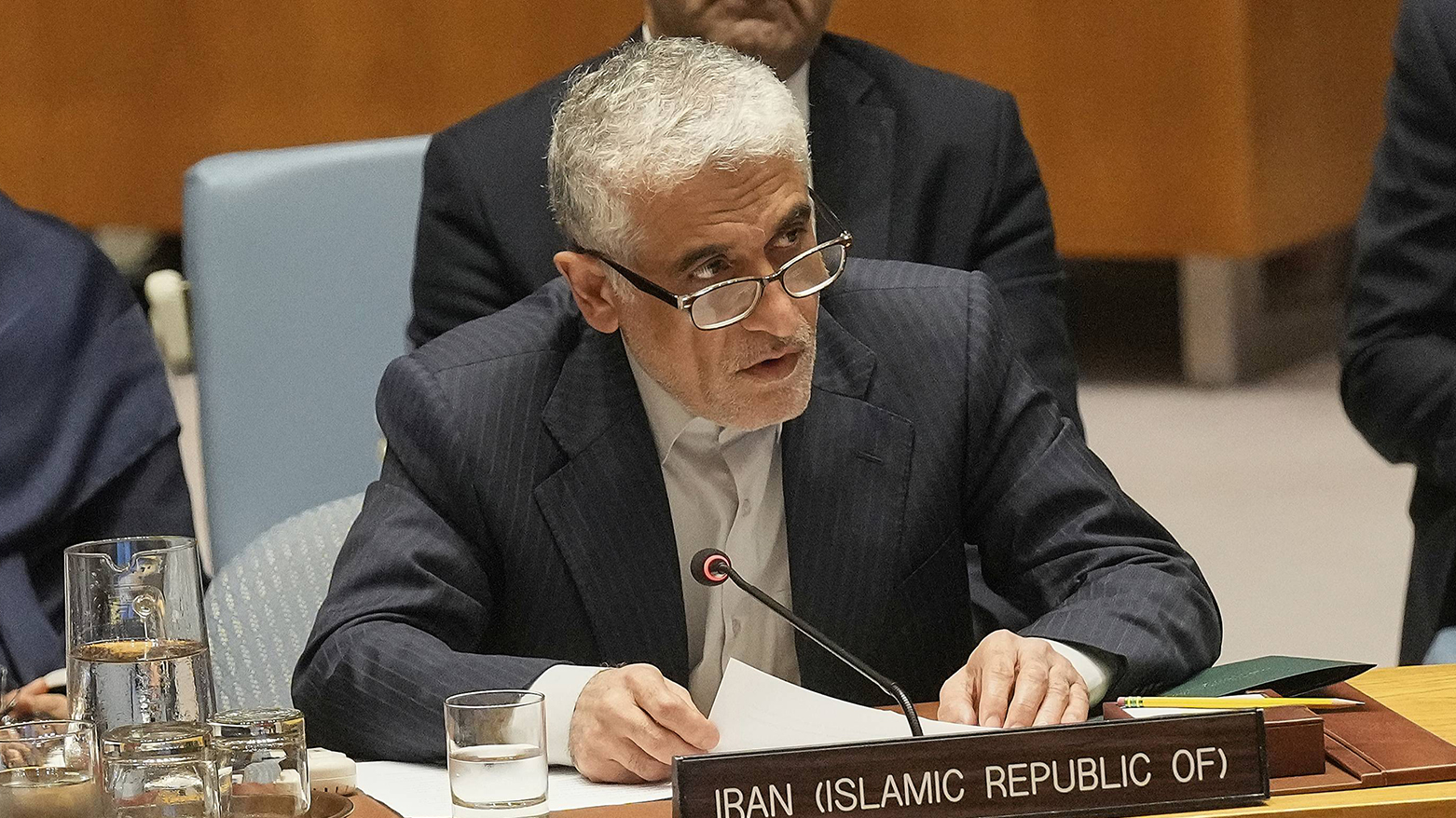 نوێنەری ئێران لە نەتەوە یەکگرتووەکان: هۆشداری دەداتە ئەمریکا
