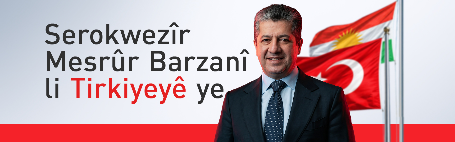 Serokwezîr Mesrûr Barzanî gihîşt Stenbolê