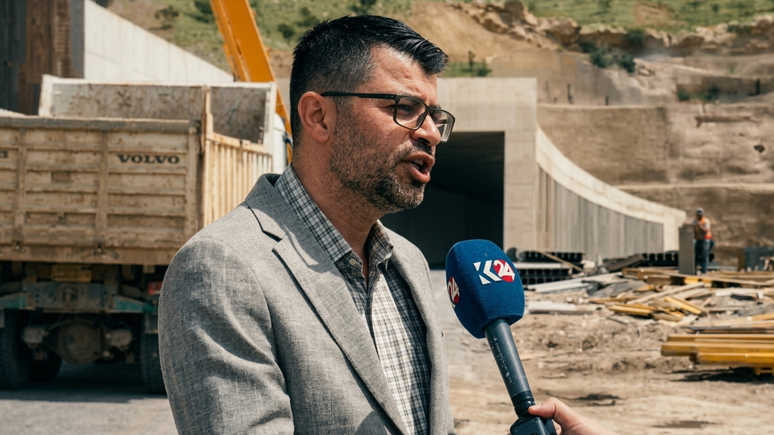 ئەندازیار هەڵگورد وەلی، بەڕێوەبەری پڕۆژەی 40 مەتری سۆران