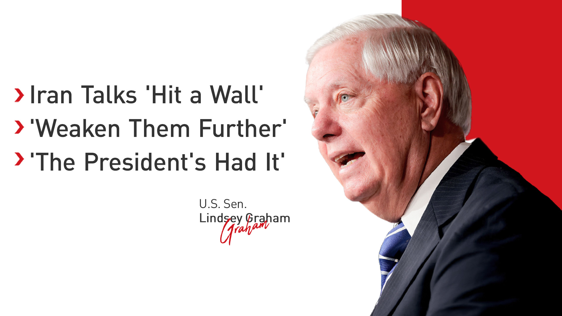 U.S. Sen. Lindsey Graham (R-SC) speaks during a press conference at the U.S. Capitol on Apr. 27, 2026, in Washington, DC. (AFP/Graphics: Kurdistan24)