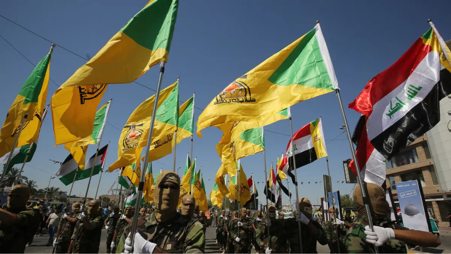 Kataib Hezbollah members. (Photo: AFP)