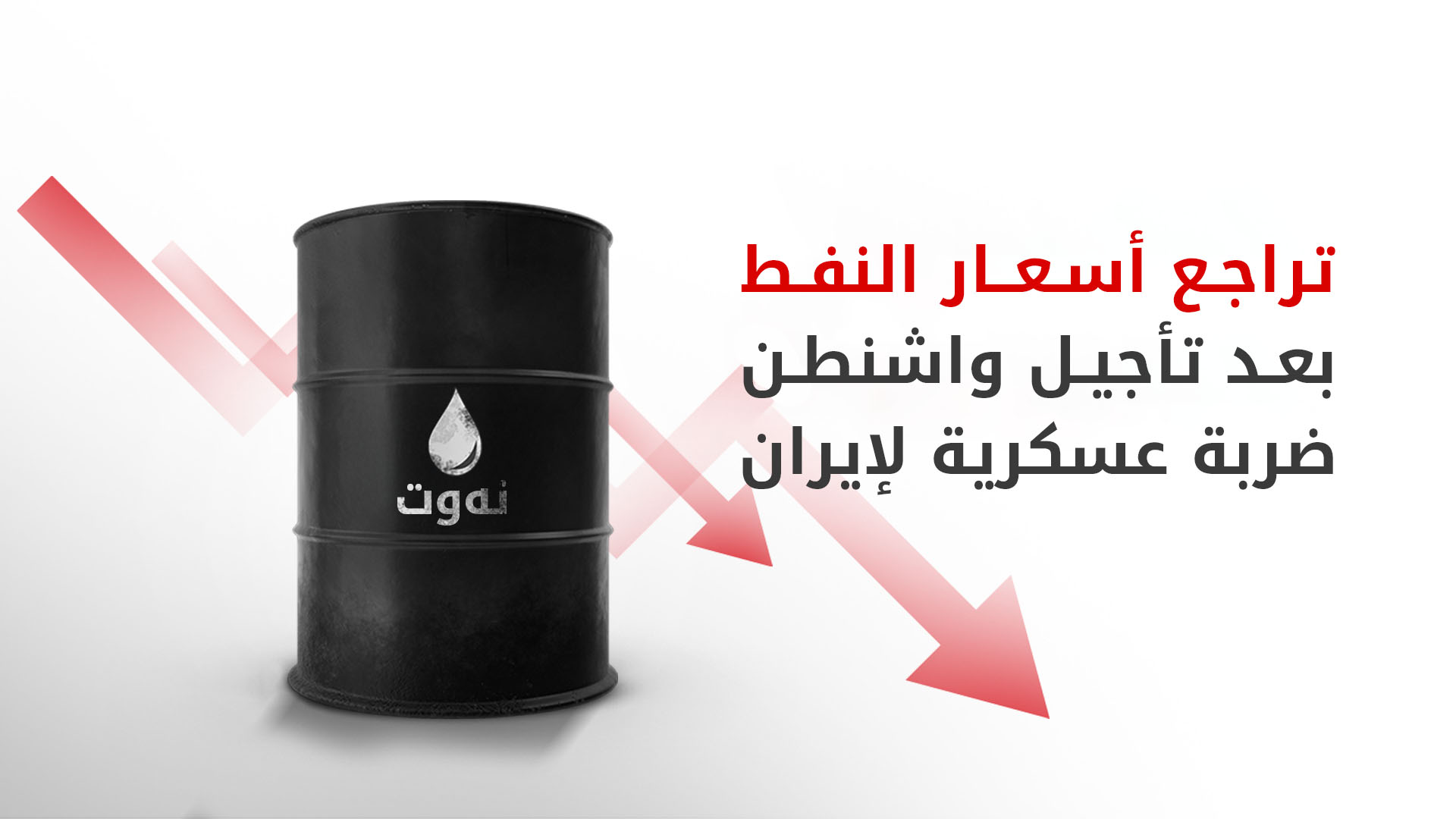 أسعار النفط تتراجع بعد تأجيل أمريكا ضرب إيران