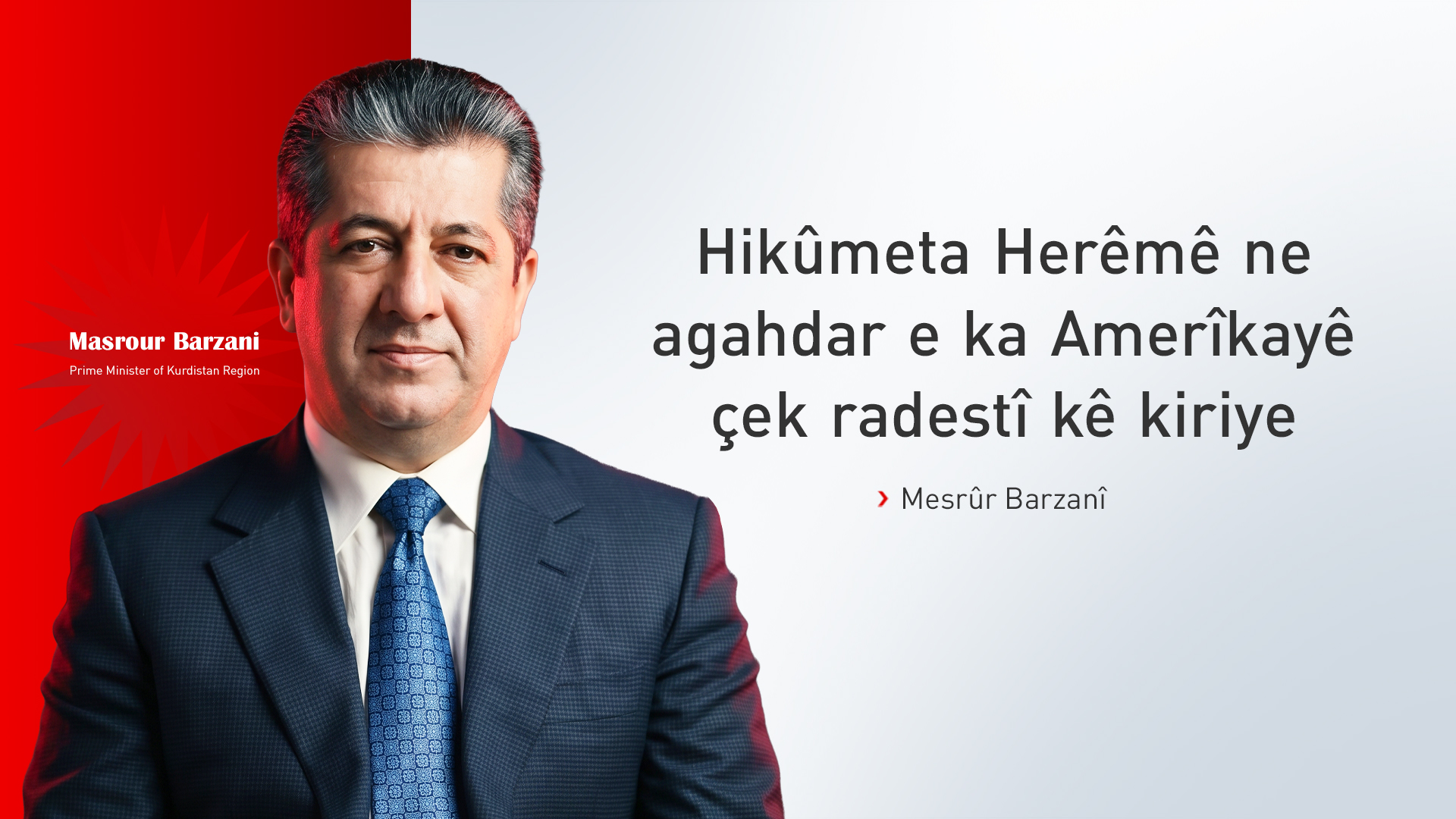KRG PM Hawler