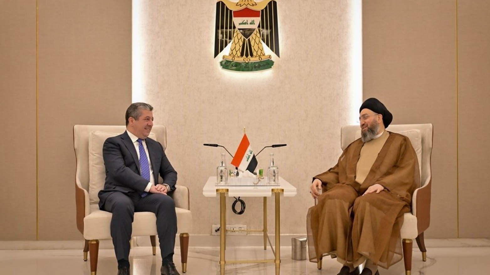 مەسرور بارزانی لەگەڵ سەرۆکی رەوتی حیکمە کۆبووەوە