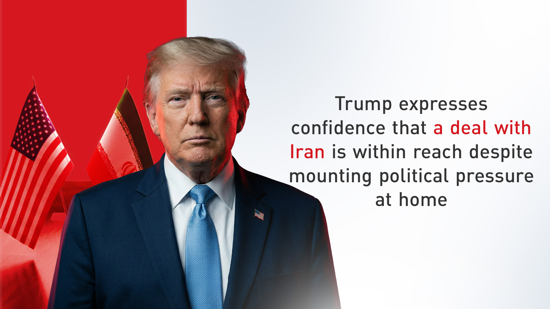 US President Donald Trump. (Graphic: Kurdistan24)