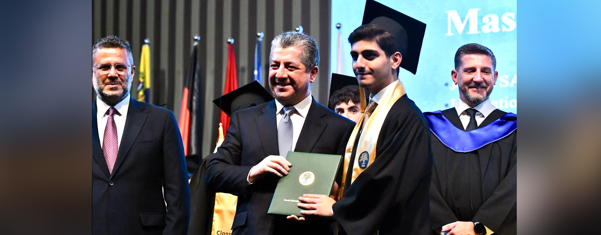 ئاهەنگی دەرچوونی قوتابیانی 12ـی ئامادەیی شوەیفاتی ناحکوومیی نێودەوڵەتی