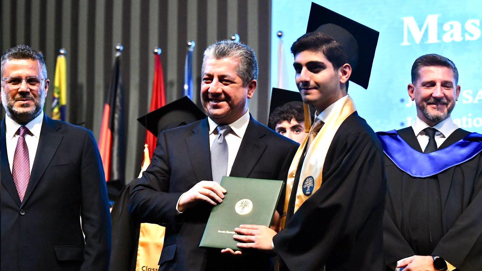 بە ئامادەبوونی مەسرور بارزانی ئاهەنگی دەرچوونی قوتابییانی شوەیفات بەڕێوەدەچێت