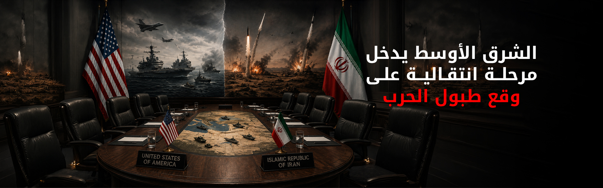 بين حافة الهاوية والتفاوض.. الشرق الأوسط يدخل مرحلة انتقالية على وقع طبول الحرب