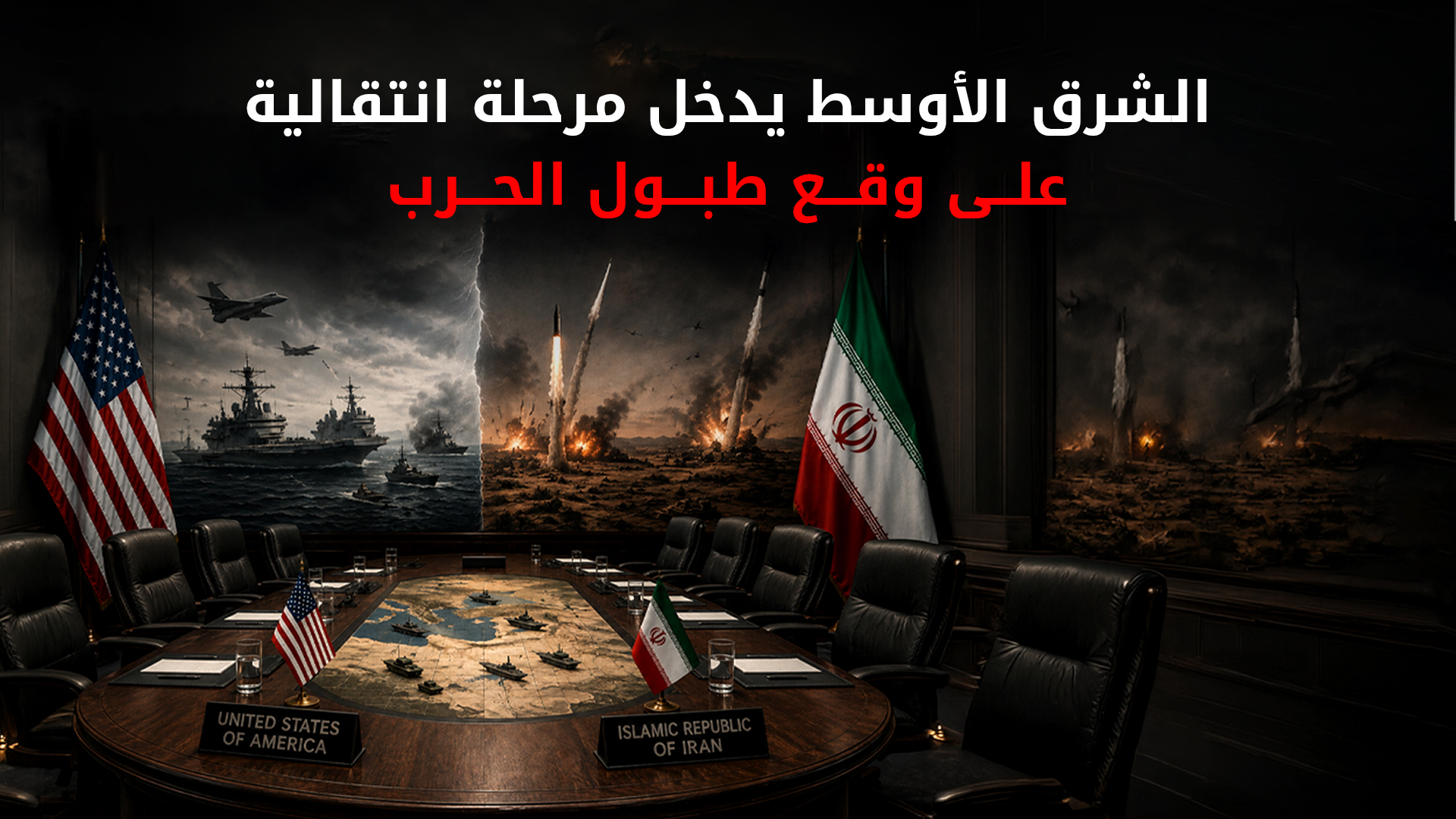 بين حافة الهاوية والتفاوض.. الشرق الأوسط يدخل مرحلة انتقالية على وقع طبول الحرب