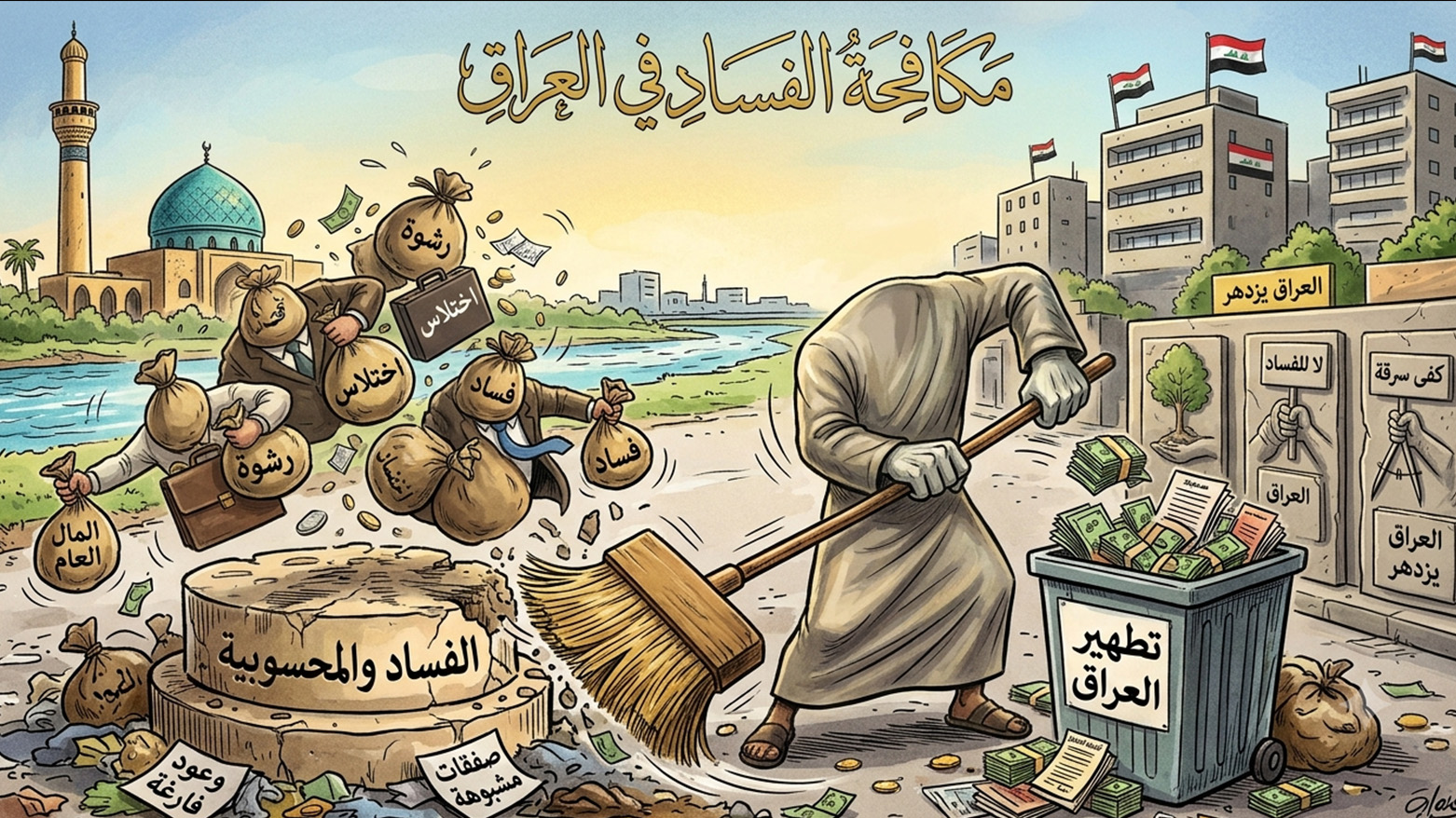 ما بعد الاعتقالات.. هل يلمس المواطن العراقي ثمار الحرب على الفساد؟