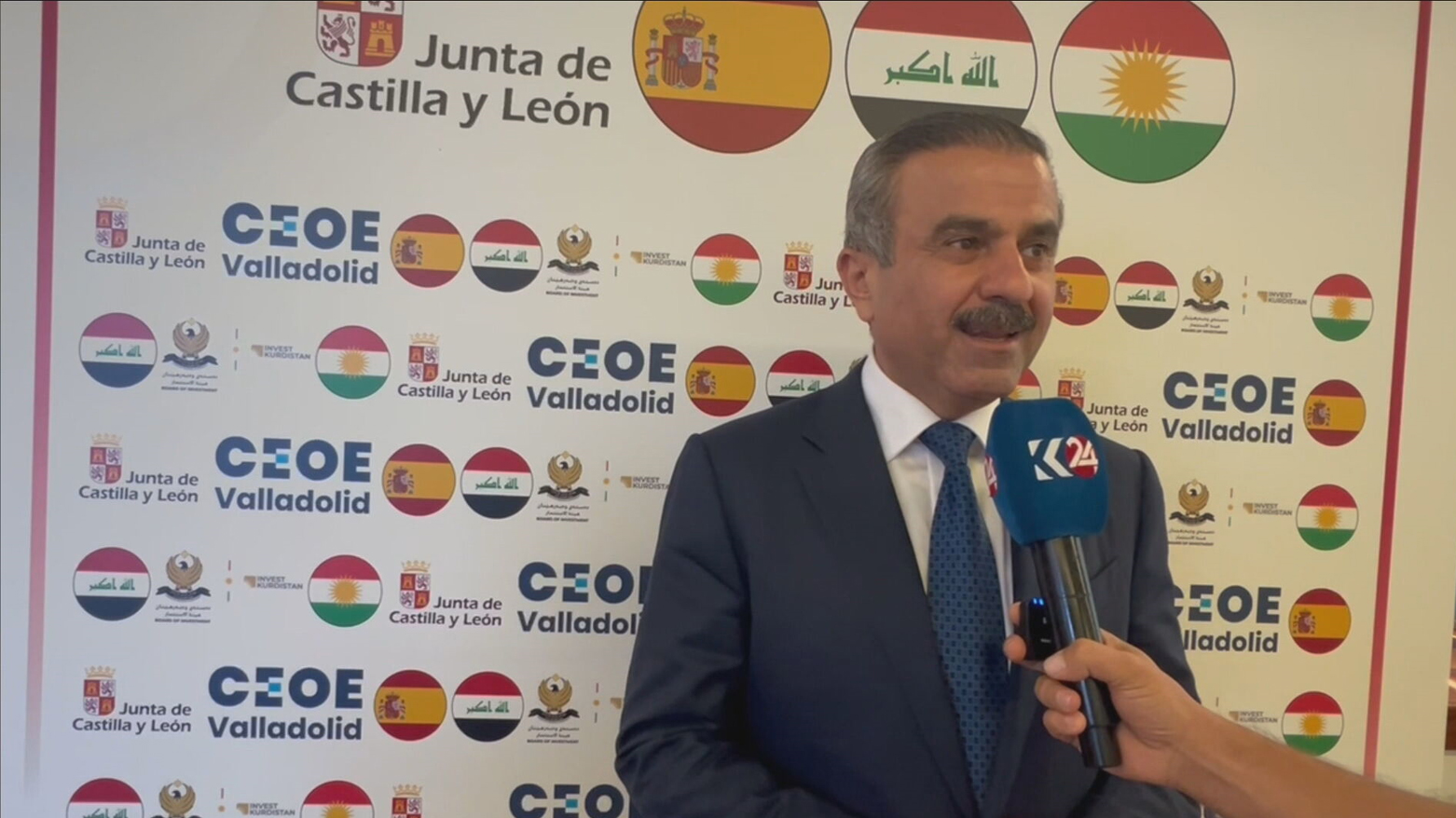 محەمەد شوکری: دەمانەوێت ئەزموونی کۆمپانیا ئیسپانییەکان ببەینە هەرێم