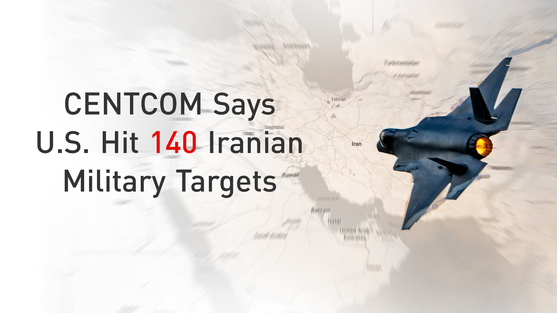 F-35 fighter jet can be seen in this photo. (Graphics: Kurdistan24)